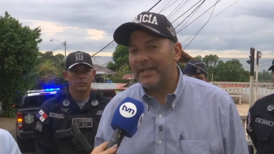 El director de la Policía Nacional, Jaime Fernández.