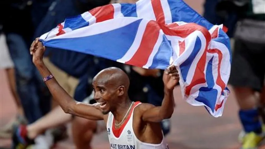 Británico Farah completa doblete dorado en el fondo