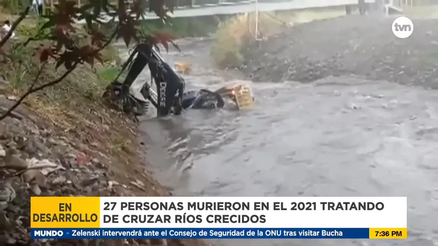 Muertes por cruce de ríos