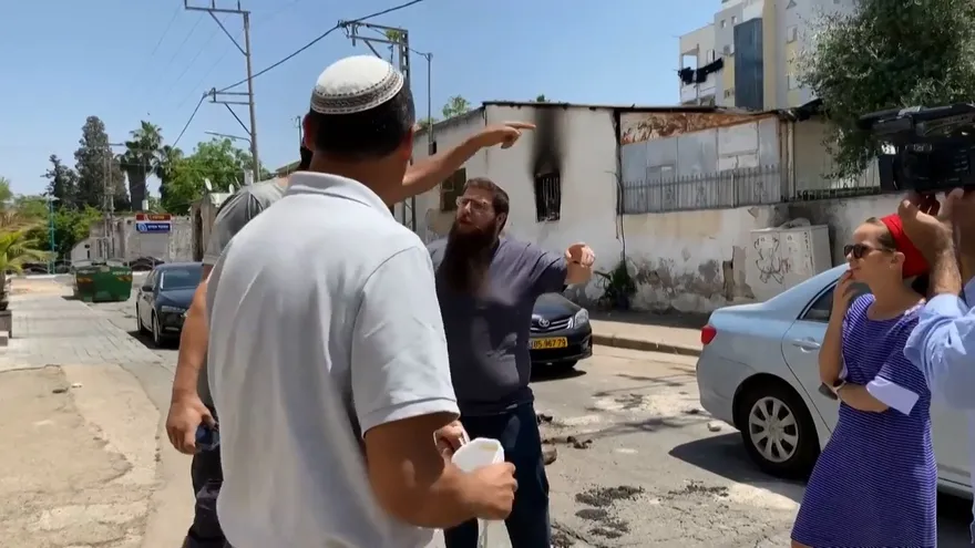 La cohabitación árabe-israelí se hace añicos en Lod