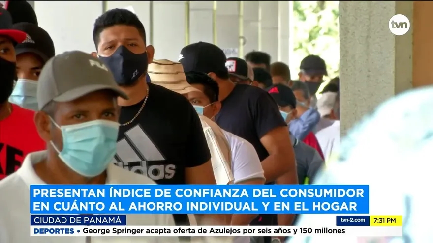 Revelan encuesta de índice de confianza del consumidor