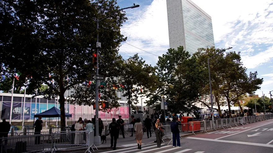 Asamblea General de la ONU, imagenes de fuera y cordón de seguridad 2026