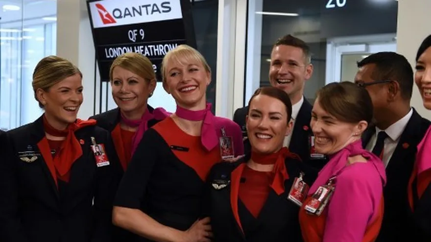 Despega primer vuelo entre Reino Unido y Australia