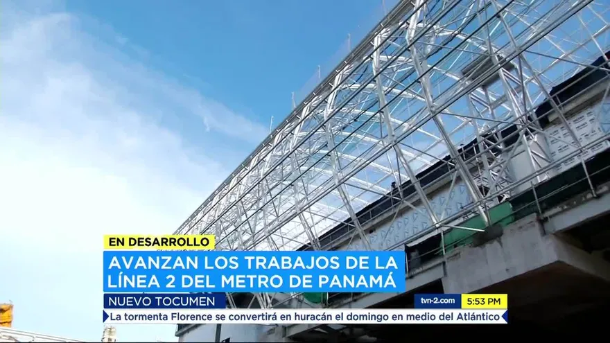 Instalan pasarela del Metro en Nuevo Tocumen