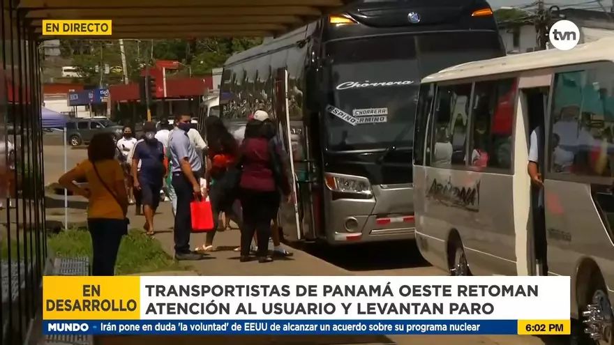 Finaliza paro de transportistas en Panamá Oeste