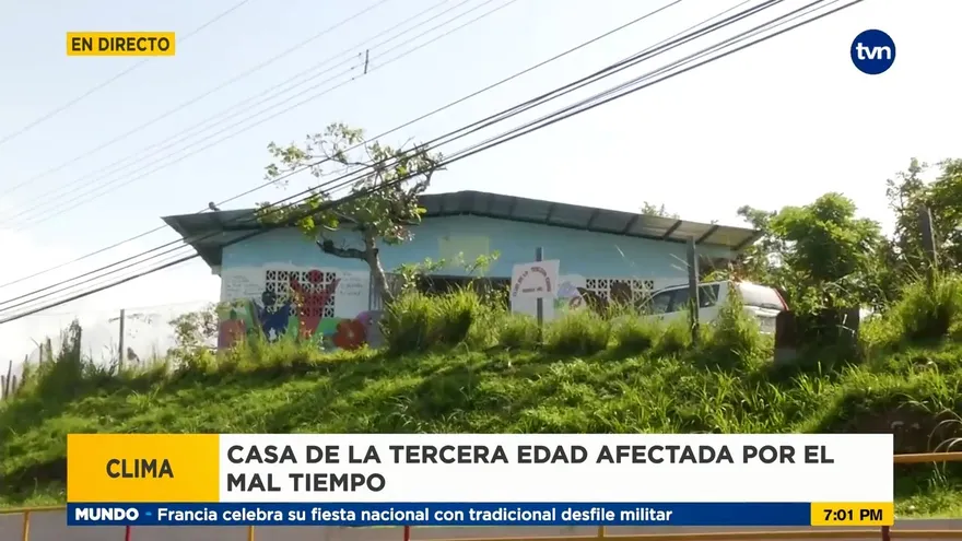 Mal tiempo afecta Casa de la Tercer Edad en Alcalde Díaz