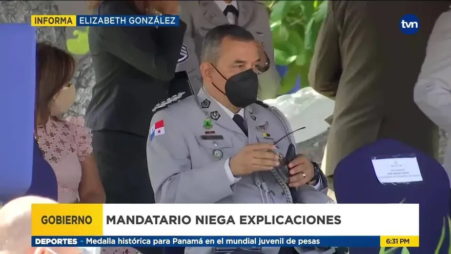 Cortizo niega explicaciones sobre remoción del director de la Policía