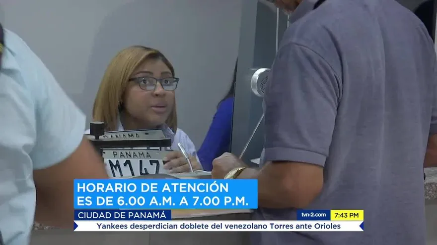 Denuncian largas filas en centro de placas de la Alcaldía de Panamá