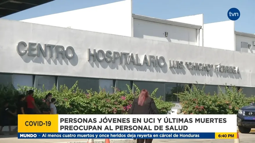 Personas jóvenes en la UCI preocupa a autoridades de salud de Veraguas