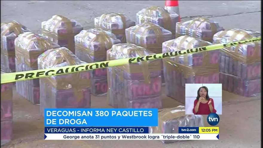 Dos detenidos en incautación de drogas en Bocas del Toro