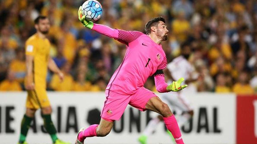 Ryan, el portero que sueña ganar el Mundial con Australia