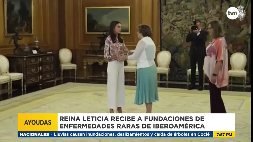 Ayoudas Panamá participa en audiencia con la reina Letizia de España