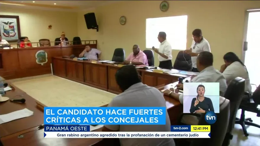 Concejo de Capira busca declarar ‘non grato’  a candidato por libre postulación