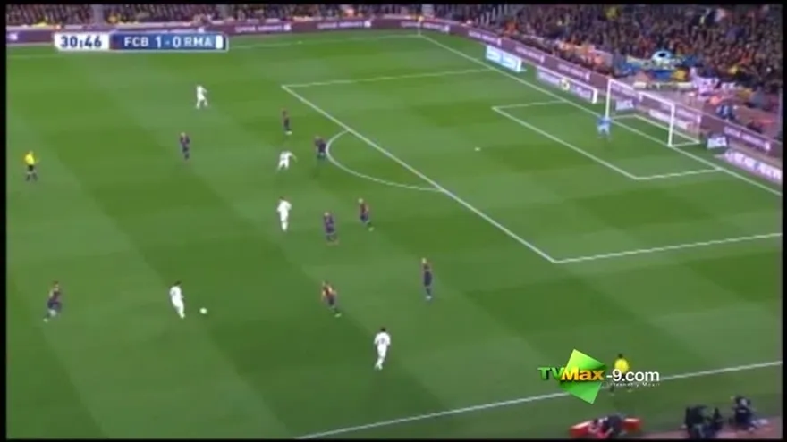 Gol de Ronaldo Min. 30 - Barcelona 1-1 Real Madrid