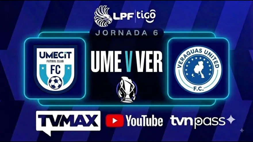 UMECIT FC VS VERAGUAS UNITED  | J-6 | ⚽APERTURA  2026 LPF | #FULLTVMAX | #ENVIVO'