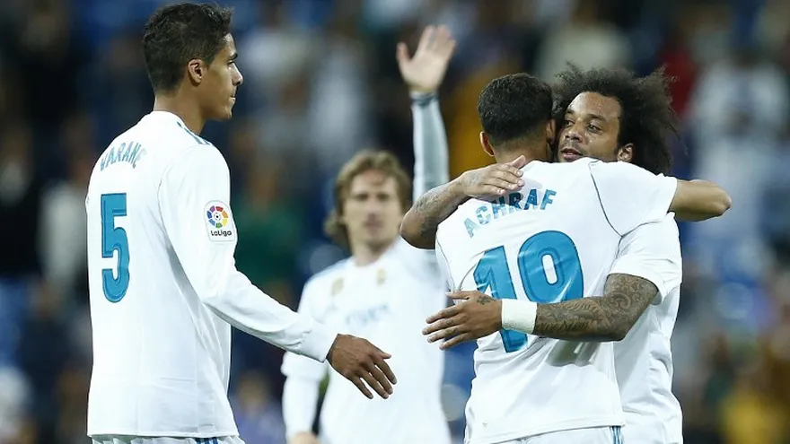 Goleada del Real Madrid al Celta de Vigo en La Liga