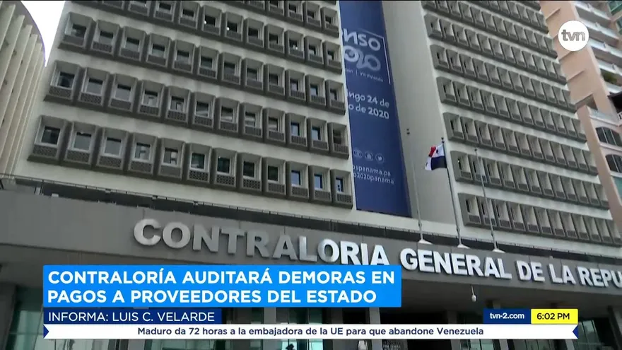 Contraloría auditará tiempos de demora en pagos a proveedores del Estado