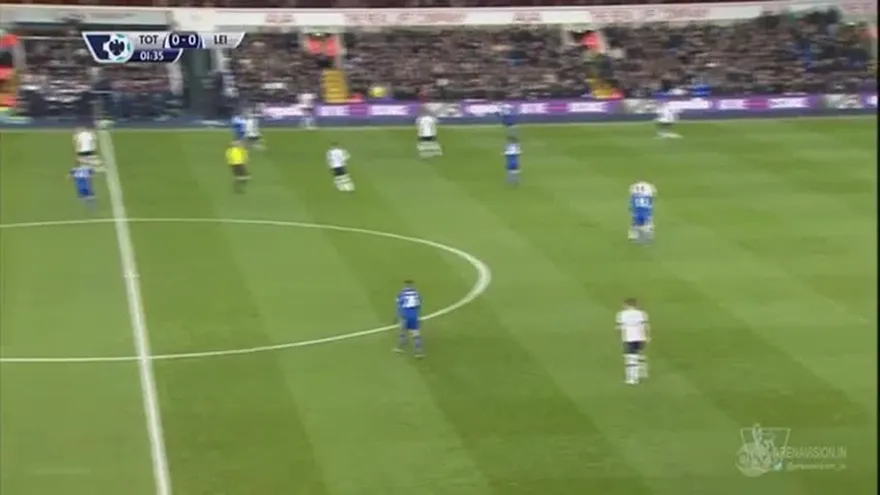 Leicester City venció 1-0 a Tottenham Hotspur