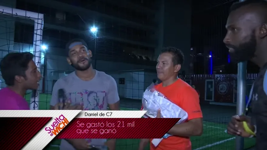 Daniel tricampeón de Calle 7 dice que se lo gastó todo