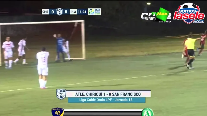 Atlético Chiriquí 1 - 0 San Francisco / Medio Tiempo