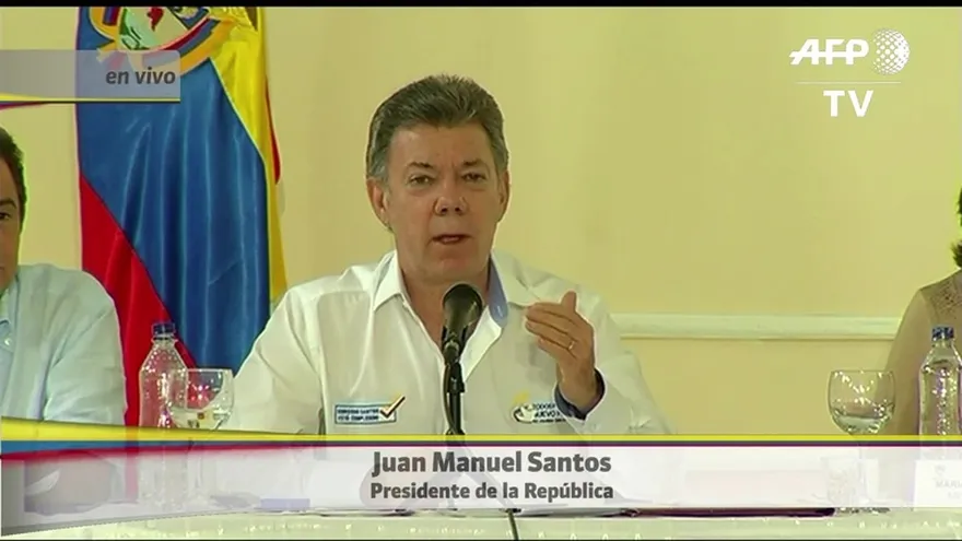 Santos, en la frontera para recabar apoyo internacional