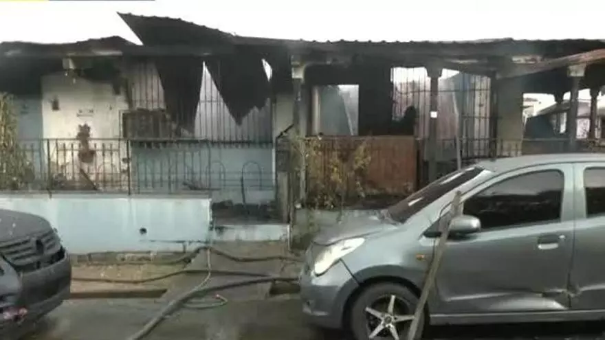 Se registra incendio en una residencia en Los Andes #2