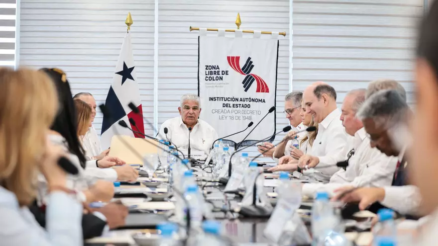 Tercera sesión del Gabinete Logístico: Expansión de la Zona Libre de Colón.