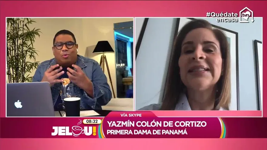 Primera Dama de la República, Yazmín de Cortizo, habla sobre el concierto Panamá Solidario