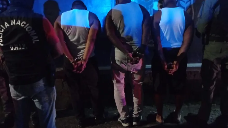 aprehencion por delitos drogas  dinero y tecnologia