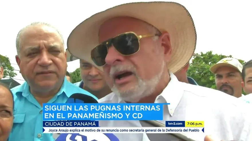 Fuertes diferencias a lo interno del CD y el Panameñismo