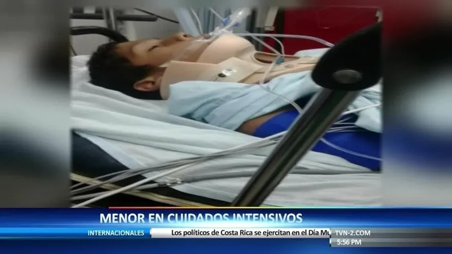 Menor atropellado en La Pintada se mantiene en cuidados intensivos