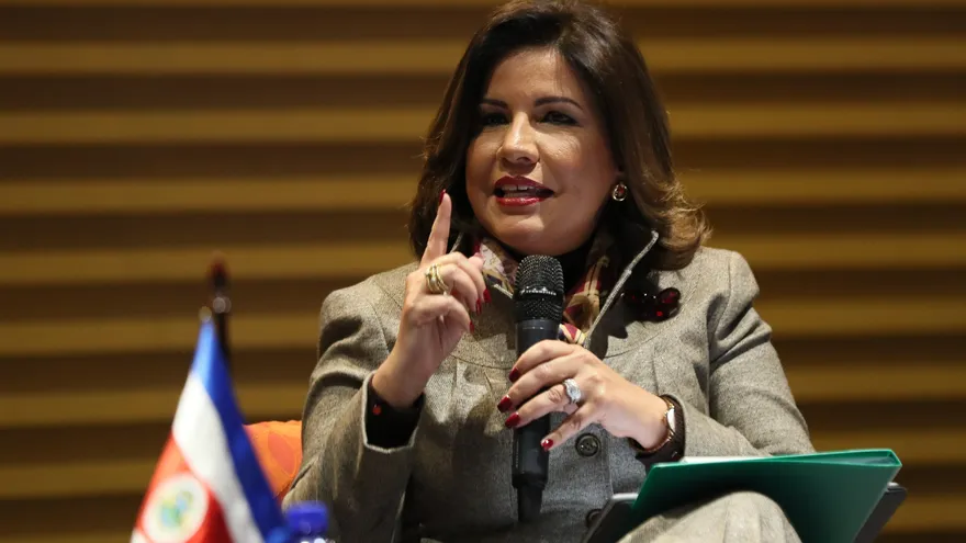 En la imagen un registro de la vicepresidenta de República Dominicana, Margarita Cedeño