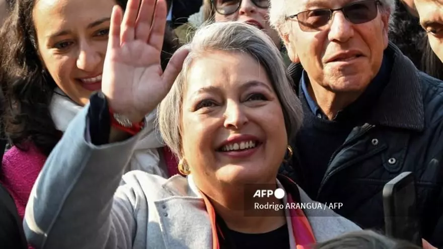 La abogada Jeannette Jara, candidata presidencial de la alianza de centro izquierda de Chile.