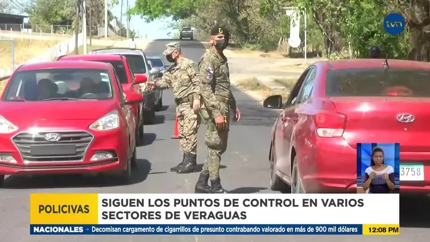 Puntos de control se mantienen en Veraguas