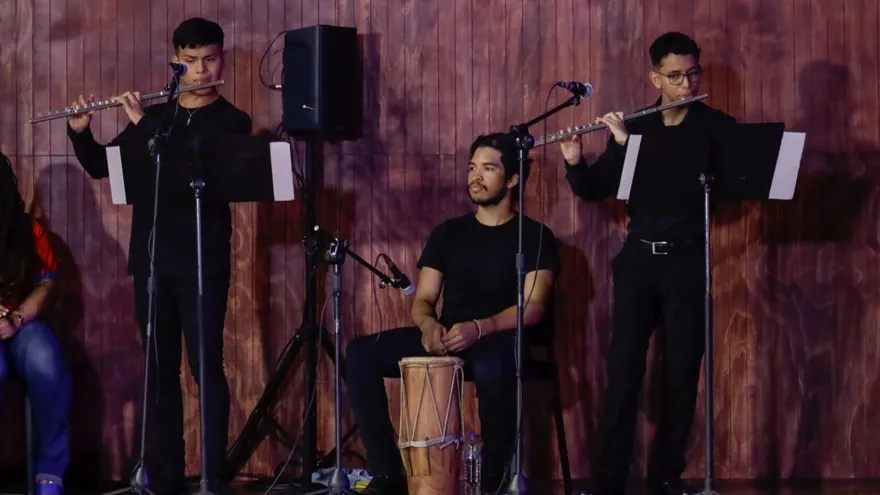 Músicos en Panamá.