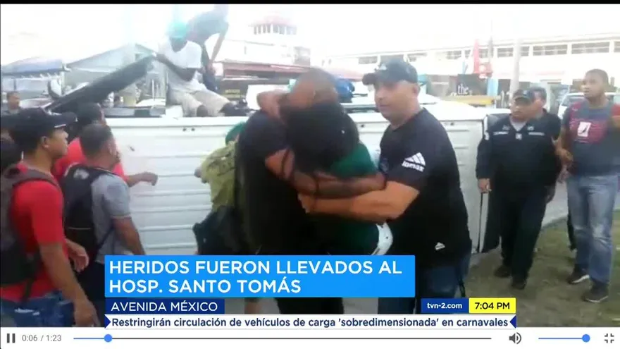 Varios heridos por accidente en avenida México