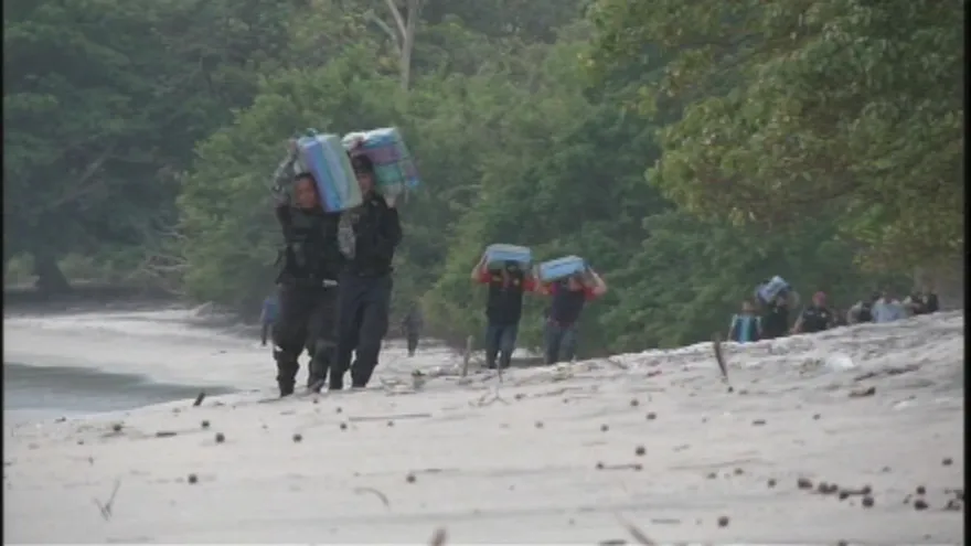 Droga Incautada den San Carlos