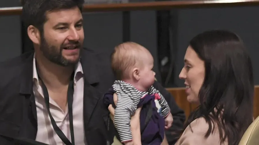 Primera ministra de Nueva Zelanda lleva a su bebé a ONU