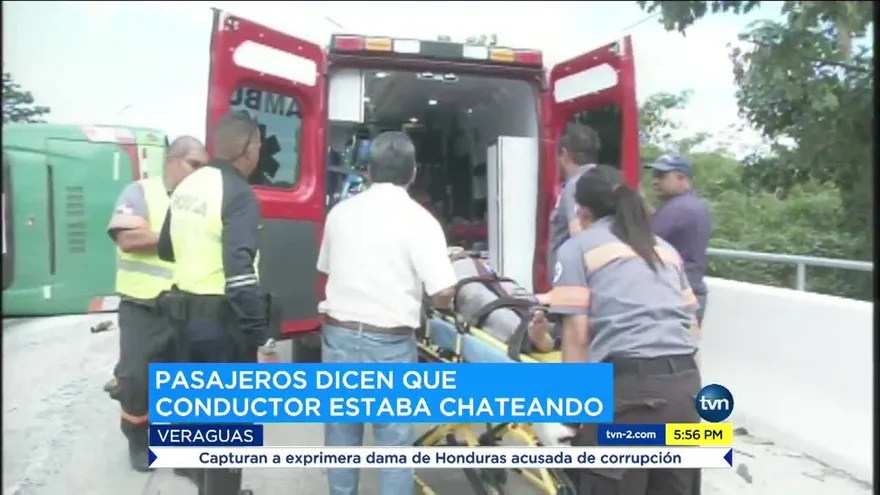 Varios heridos tras accidente de tránsito en Veraguas