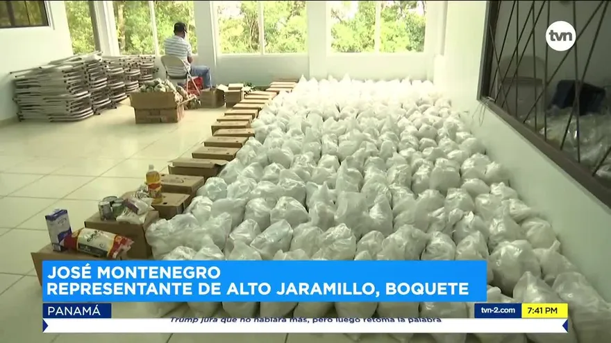 Denuncian manejo político en la entrega  de bolsas de comida del ‘Panamá Solidario’