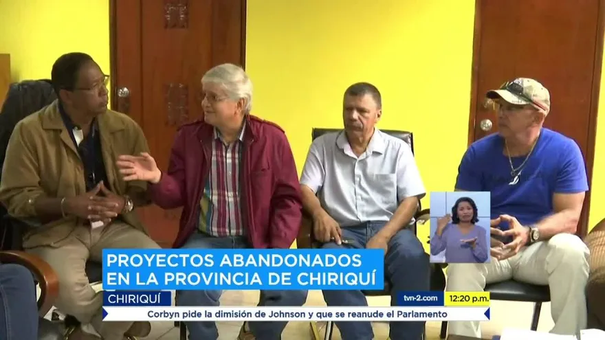 Denuncian proyectos atrasados en Chiriquí