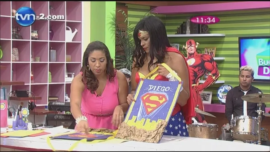 Como lo hago - Adorno de super heroes para las puertas