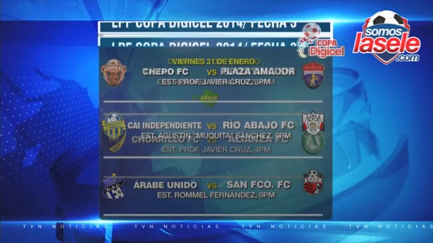 Esta será la tercera fecha de la LPF Torneo Clausura 2014