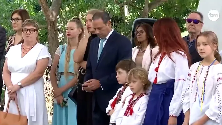 Ucranias en Panamá recuerdan un año de la guerra con Rusia