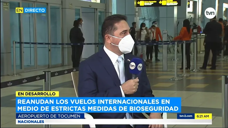 Analizan reactivación de vuelos internacionales en Panamá
