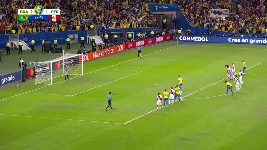 Gol de Richarlison | Brasil  3-1 Perú