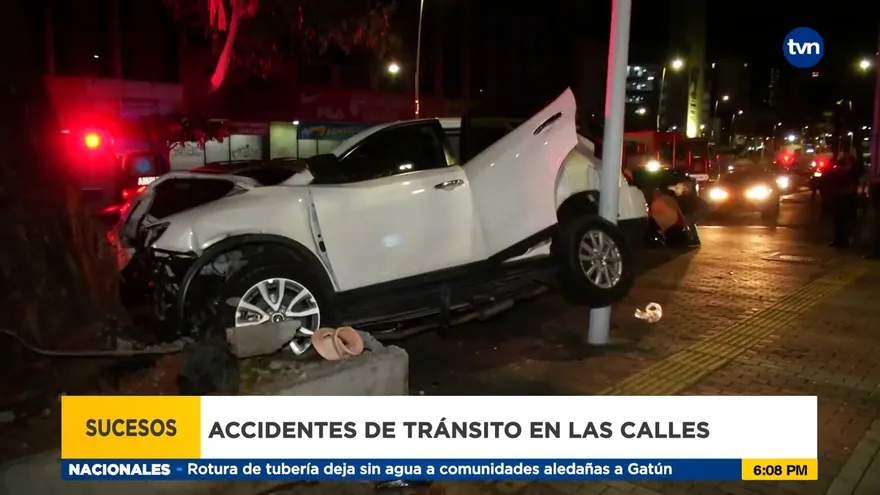 Aumento de accidentes de tránsitos