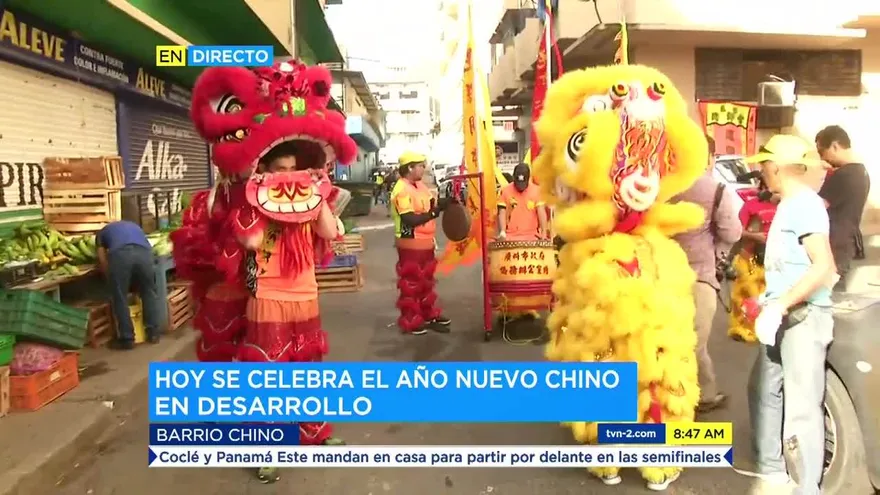 Festejos en Panamá por Año Nuevo Chino