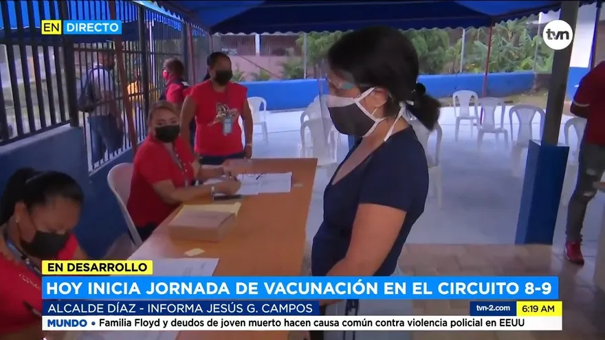 Inicia la vacunación en el circuito 8-9