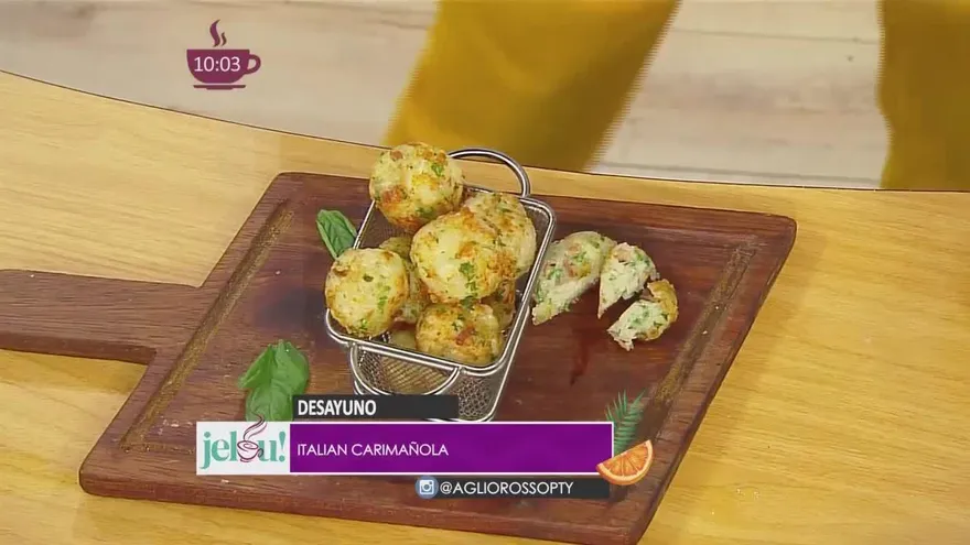 Desayuno de Carimañolas Italianas